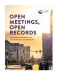 Open Meetings, Open Records 2025
